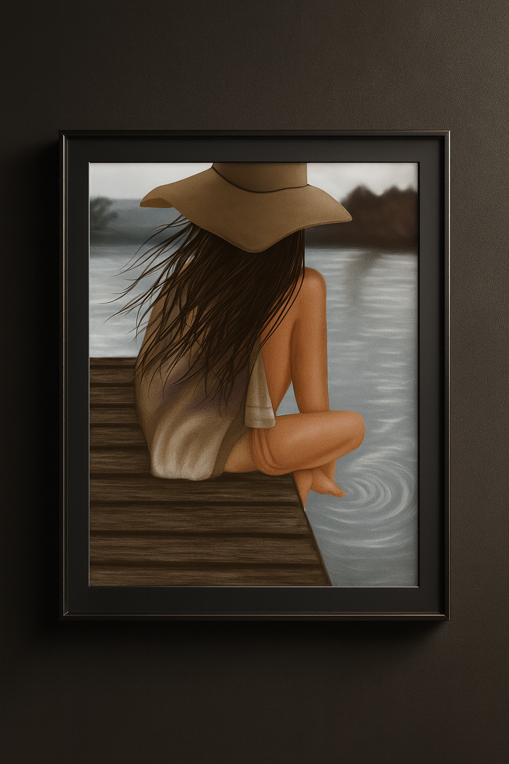Quiet Tide — Limited Edition Coastal Reverie Portrait