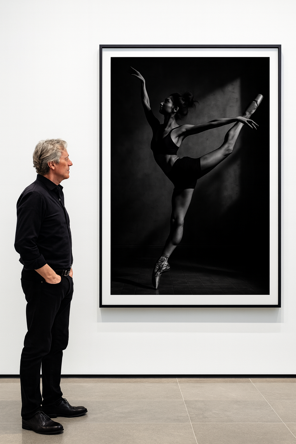 Ballet Noir — Sculptural Elegance in Motion