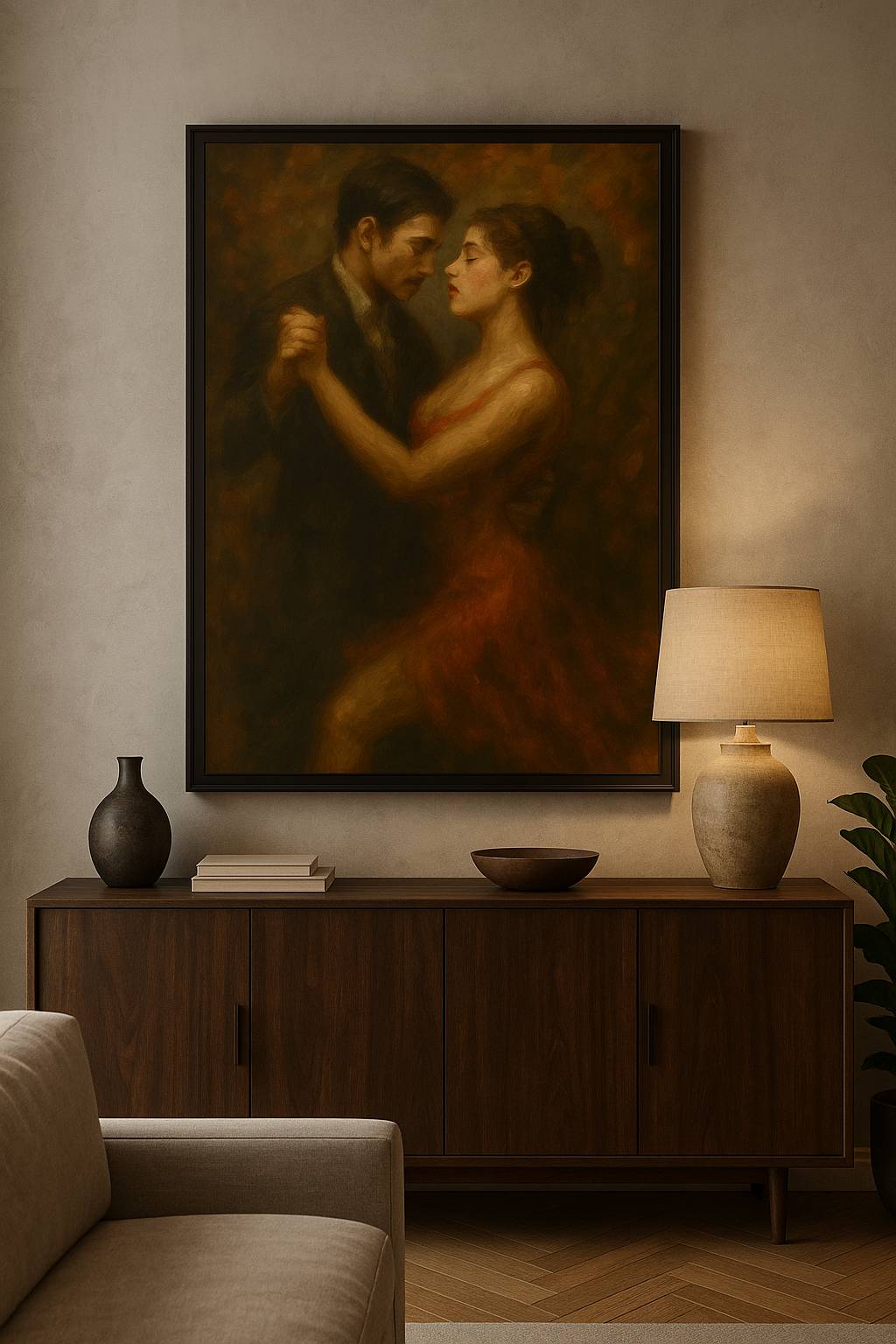 Stolen Moments in Crimson Light