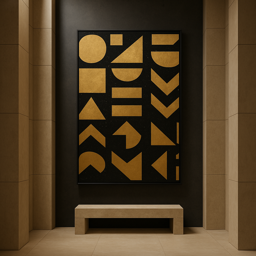 Glyphs of Quiet Power — Gilded Geometry