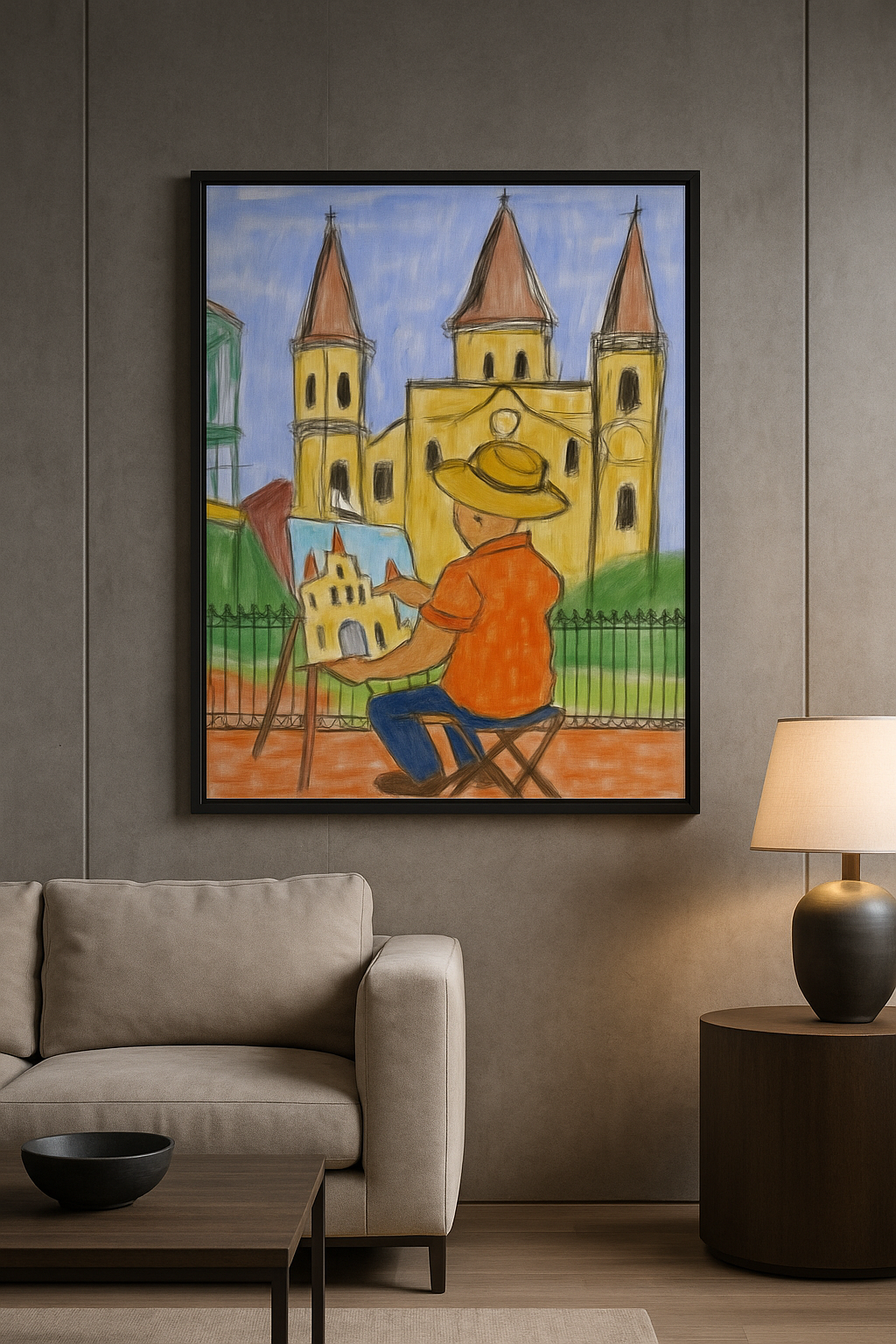 Quiet Devotion — Limited Edition Artist at Work