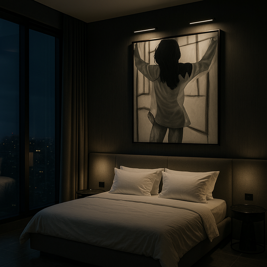 Morning Unsaid — Intimate Figurative Noir