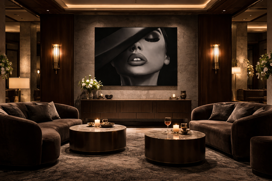 Velvet Interruption — Limited Edition Monochrome Portrait