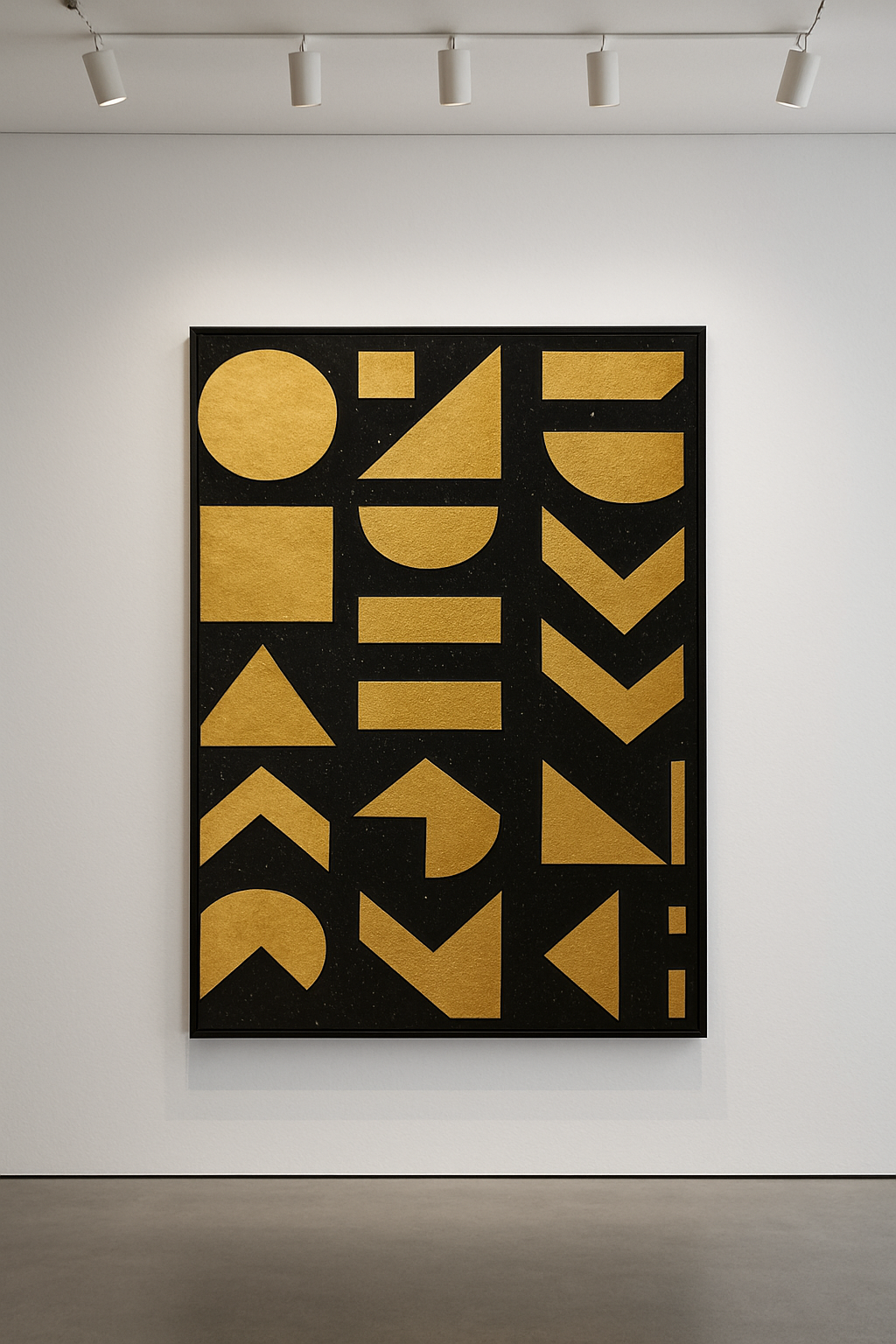 Glyphs of Quiet Power — Gilded Geometry