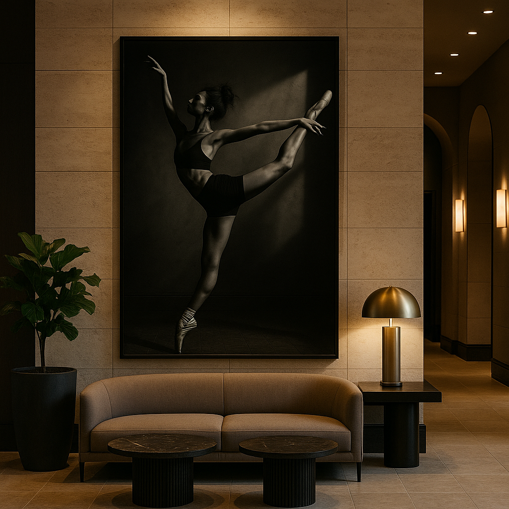 Ballet Noir — Sculptural Elegance in Motion