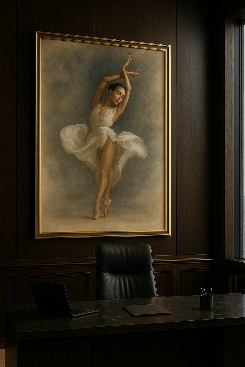 Ethereal Ascension – Limited Edition Ballet Fine Art Print