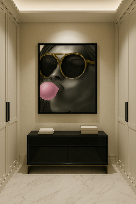 Pink Defiance — Limited Edition Editorial Noir Pop Art