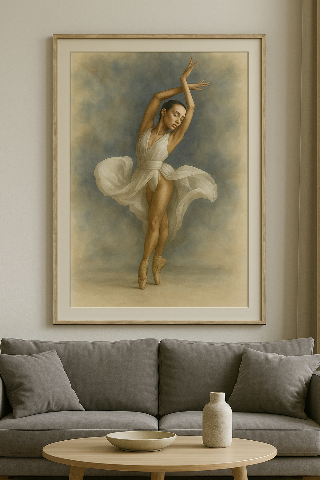 Ethereal Ascension – Limited Edition Ballet Fine Art Print