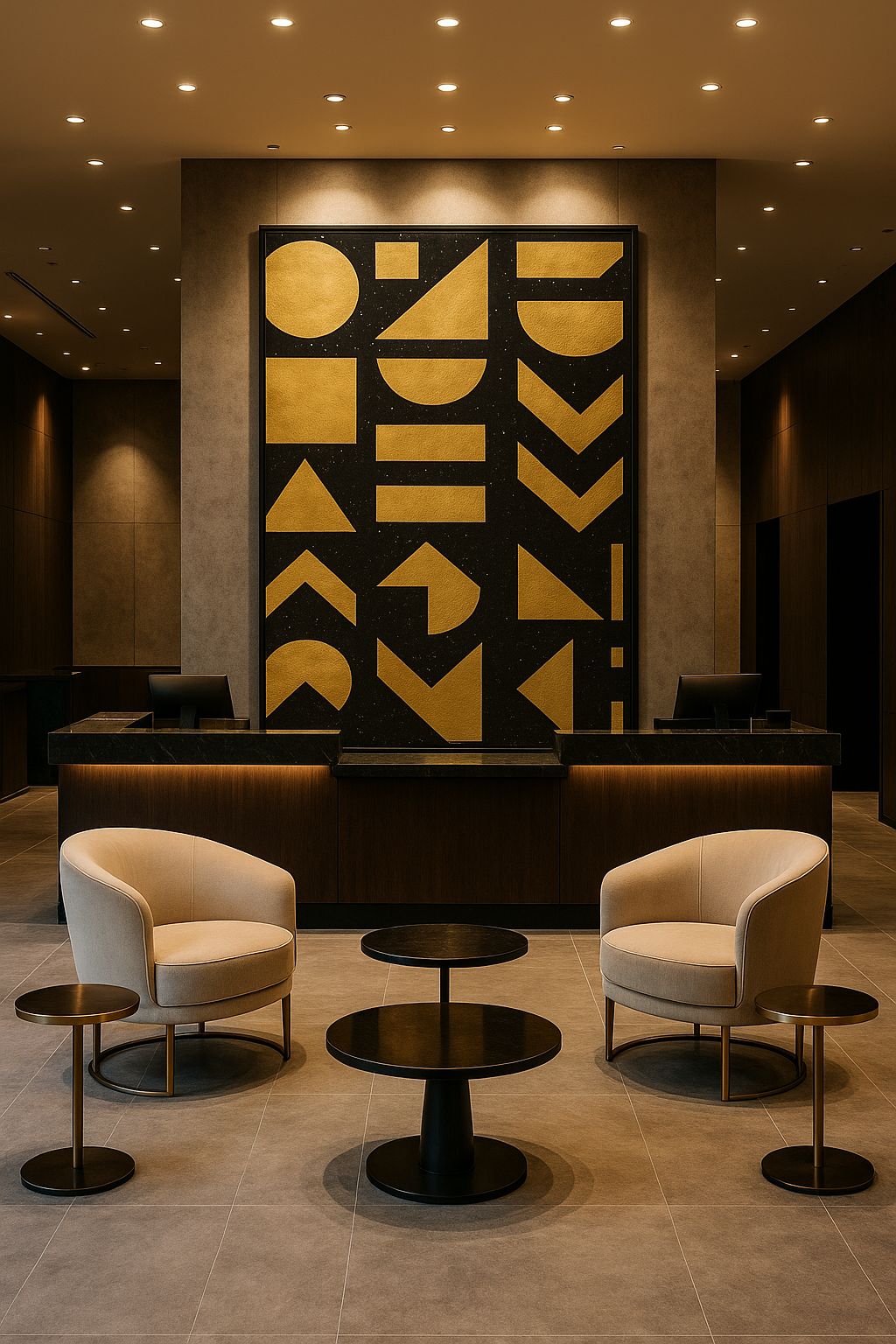 Glyphs of Quiet Power — Gilded Geometry