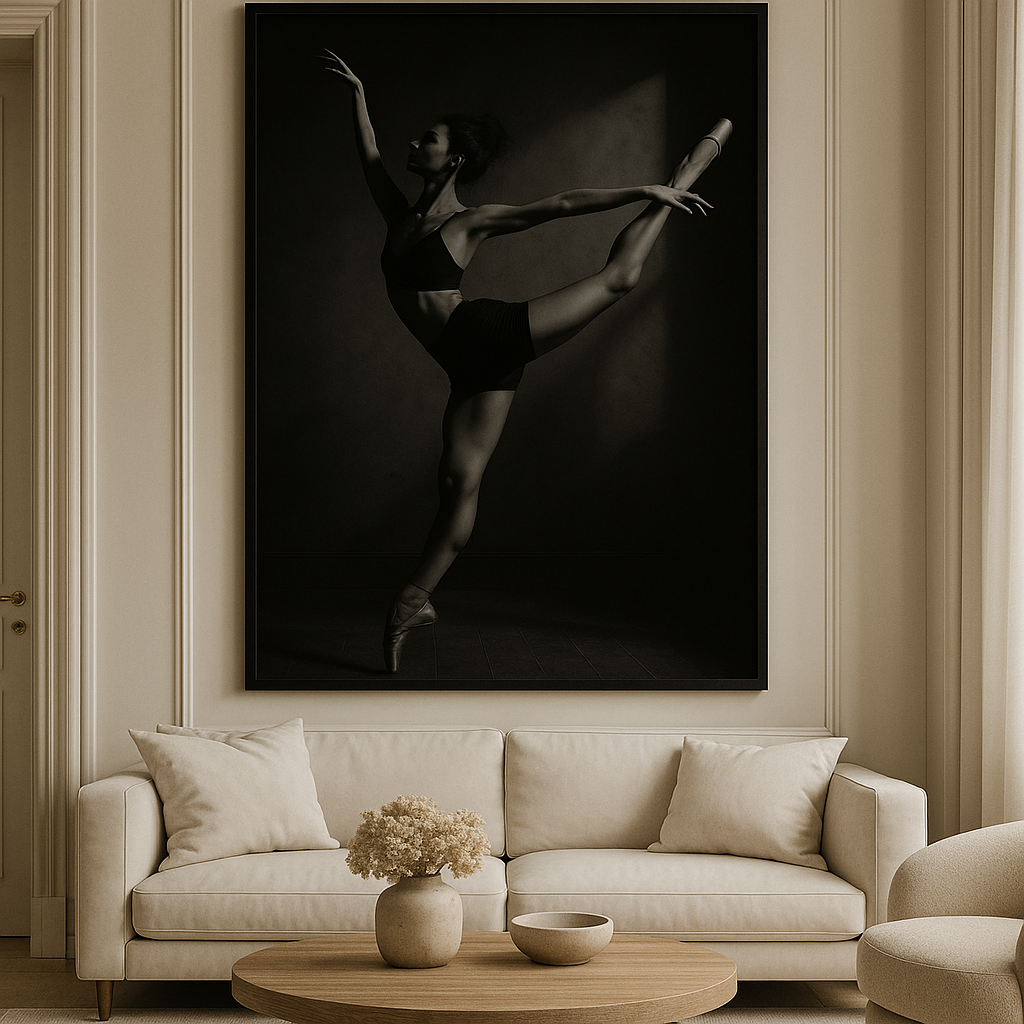 Ballet Noir — Sculptural Elegance in Motion