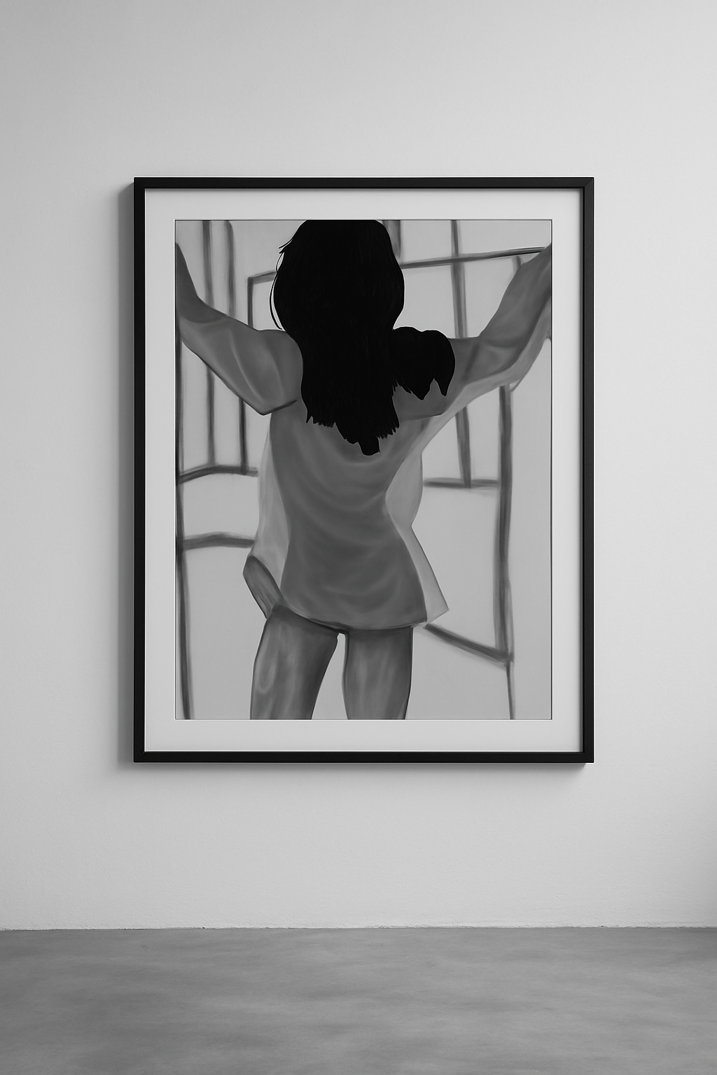 Morning Unsaid — Intimate Figurative Noir