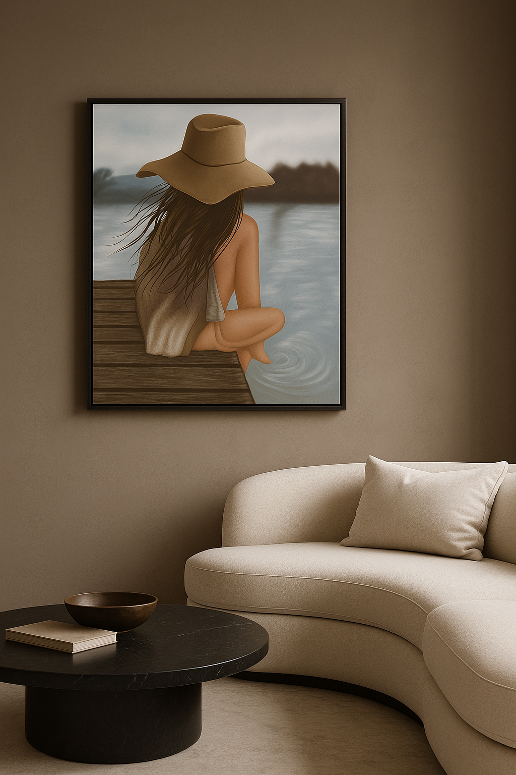 Quiet Tide — Limited Edition Coastal Reverie Portrait