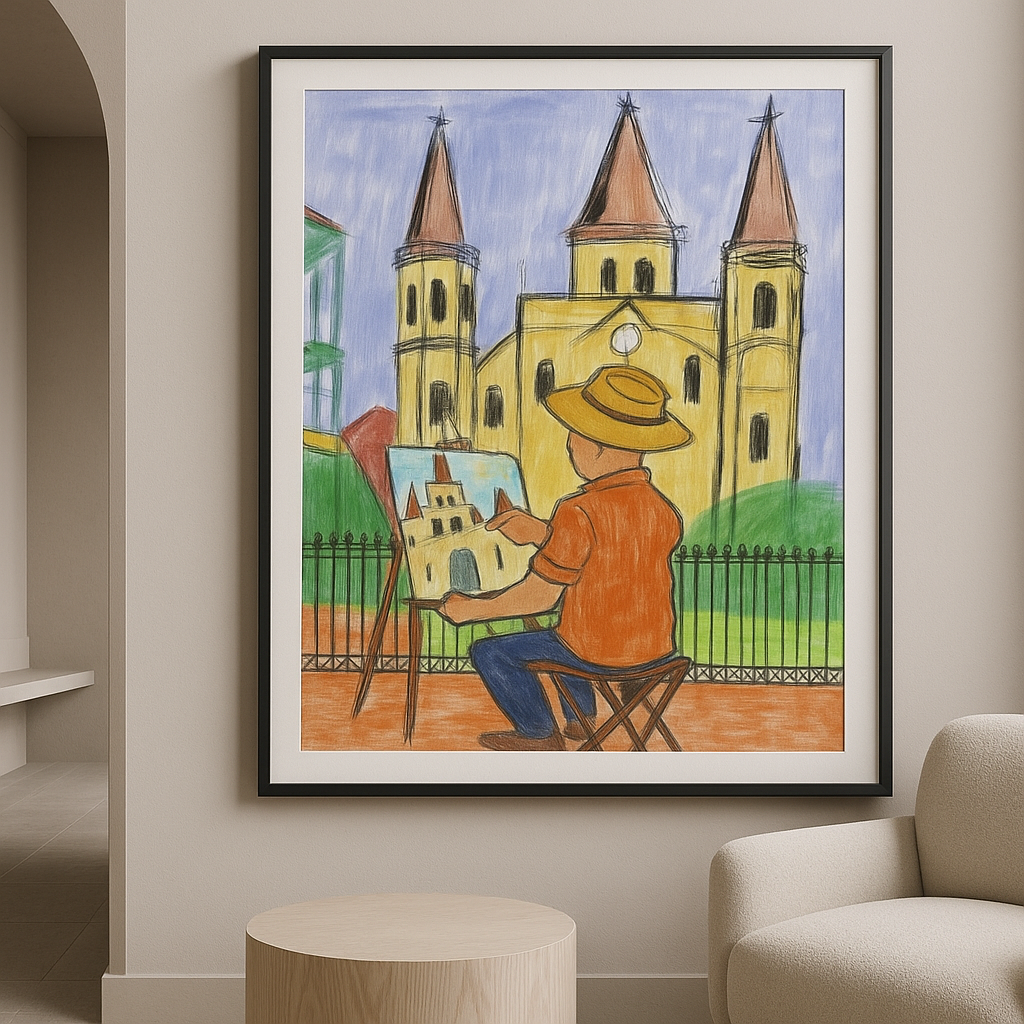 Quiet Devotion — Limited Edition Artist at Work