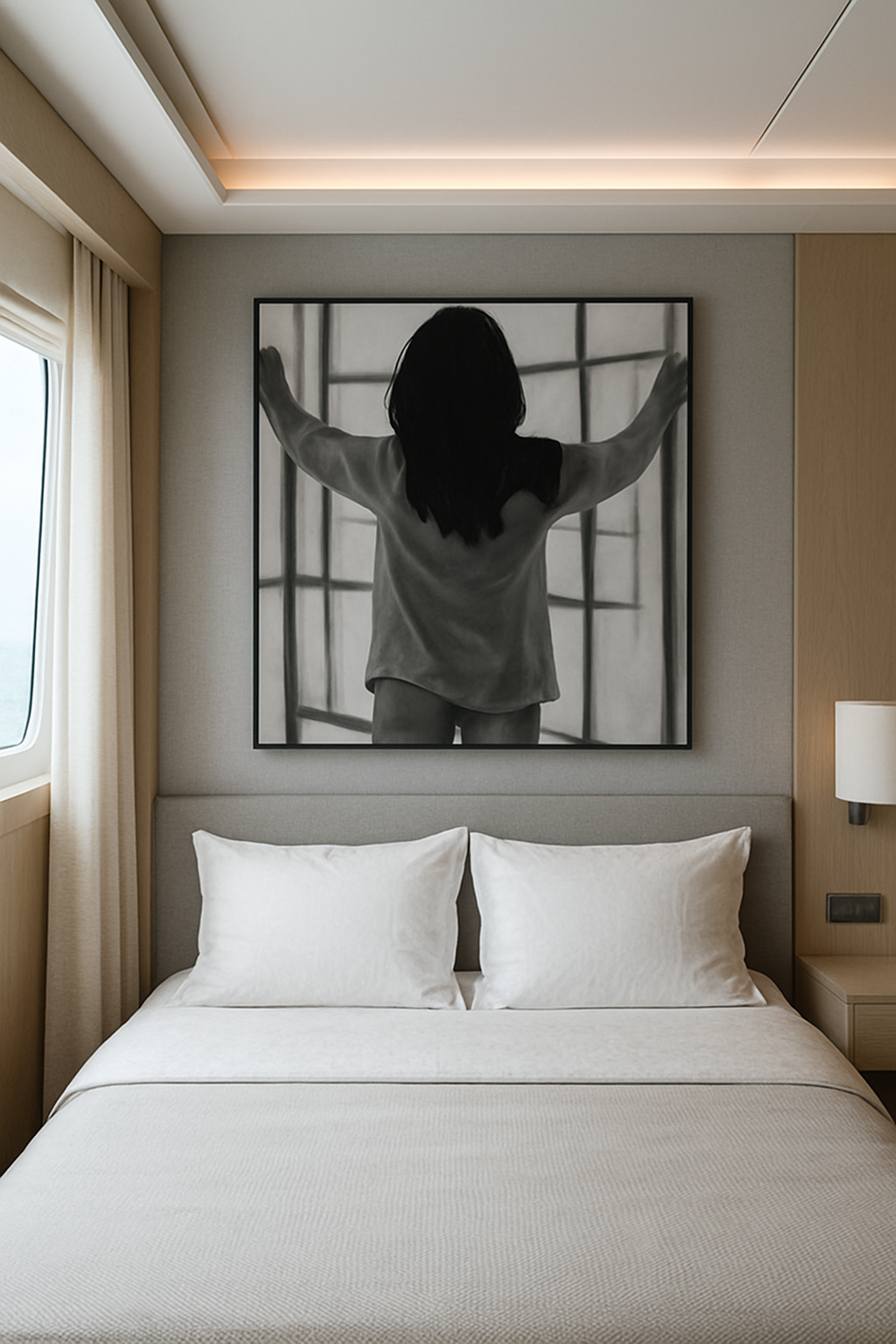 Morning Unsaid — Intimate Figurative Noir