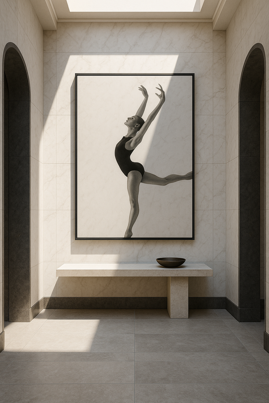 Élan Suspendu — Study in Poise & Ascension