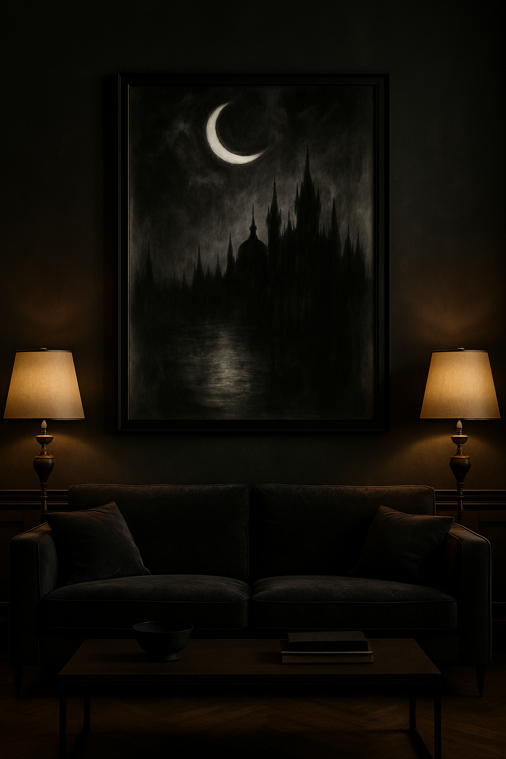 Nocturne Dominion — Limited Edition Gothic Noir Fine Art