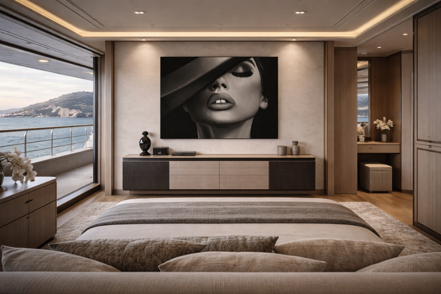 Velvet Interruption — Limited Edition Monochrome Portrait