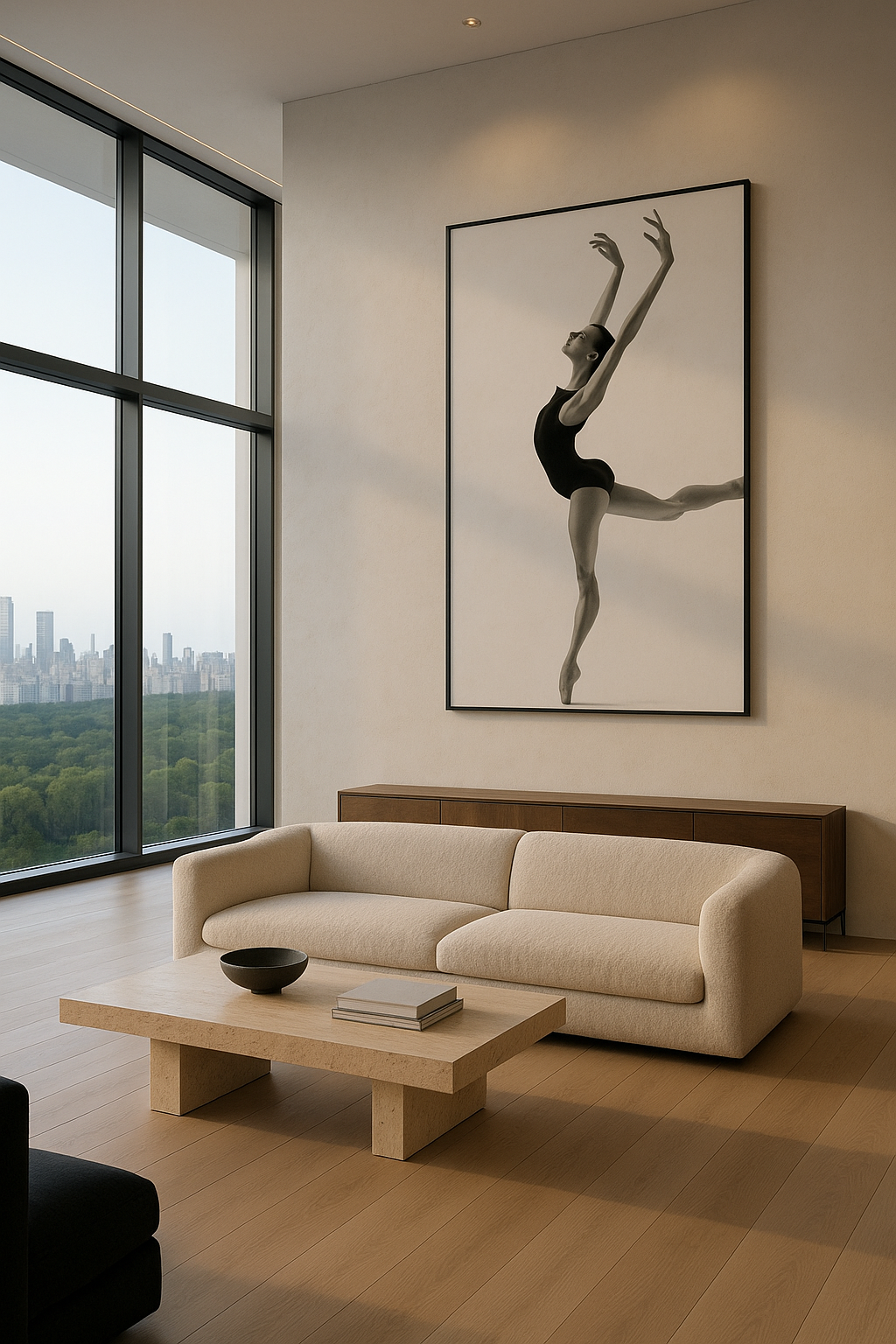 Élan Suspendu — Study in Poise & Ascension