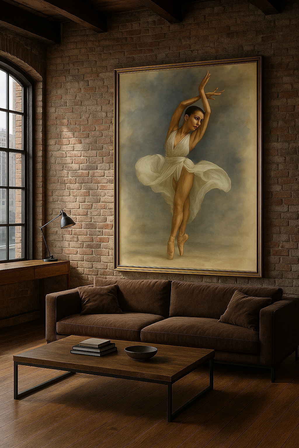 Ethereal Ascension – Limited Edition Ballet Fine Art Print
