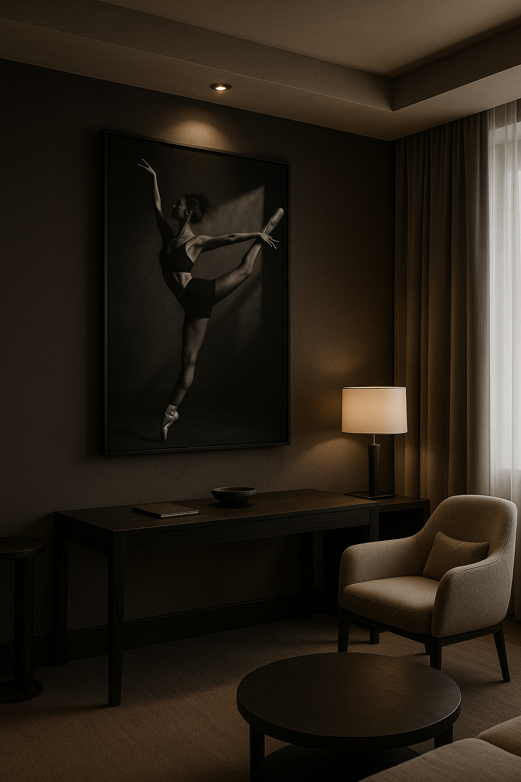 Ballet Noir — Sculptural Elegance in Motion