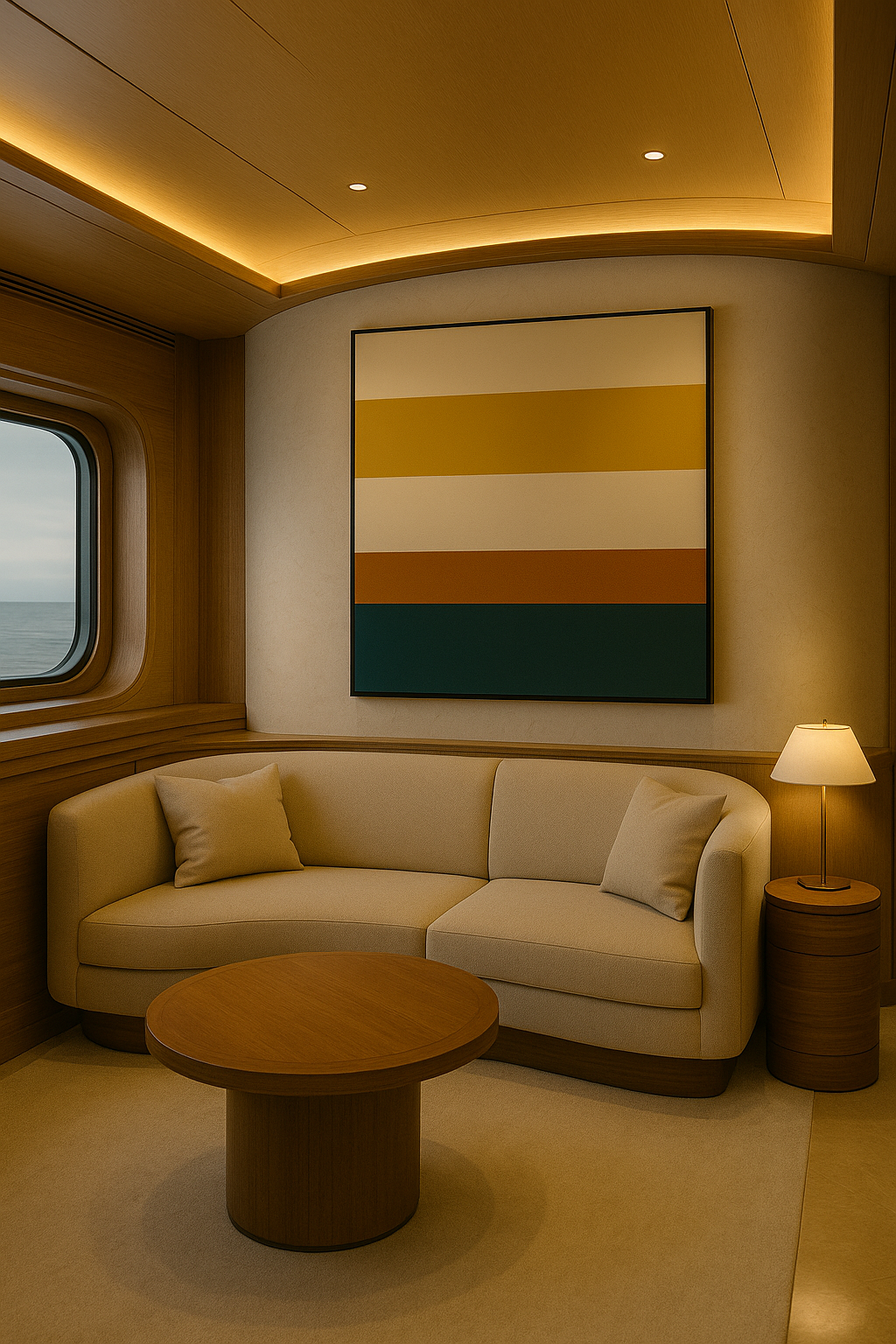 Golden Foundations — Limited Edition Modern Luxe Abstract