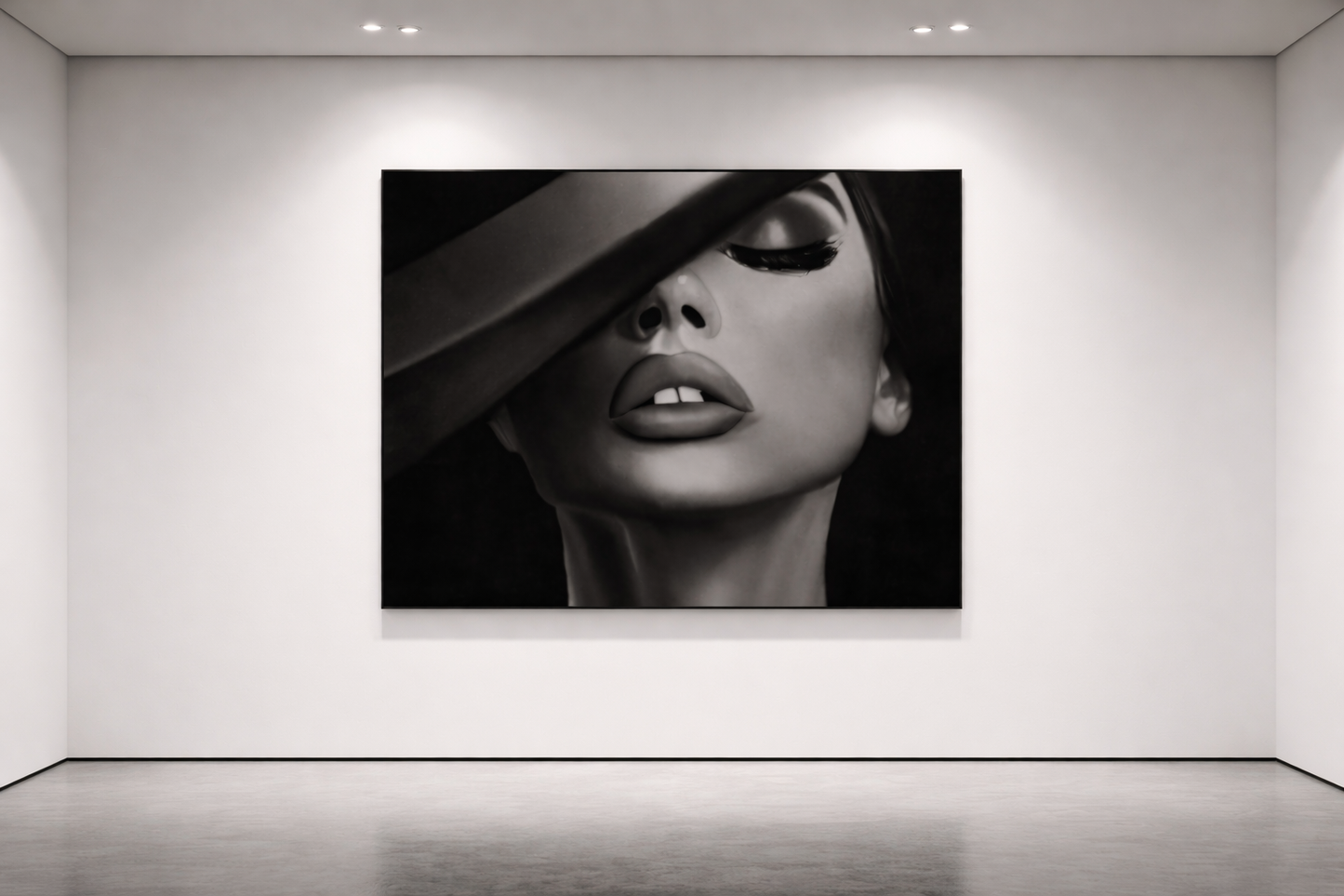 Velvet Interruption — Limited Edition Monochrome Portrait