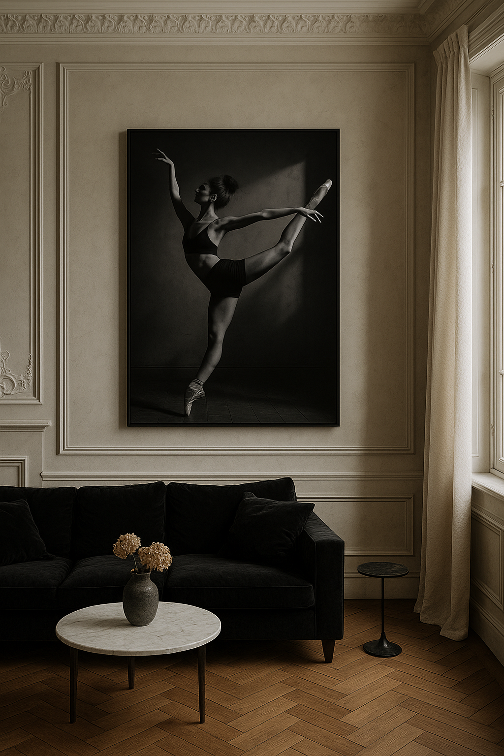 Ballet Noir — Sculptural Elegance in Motion