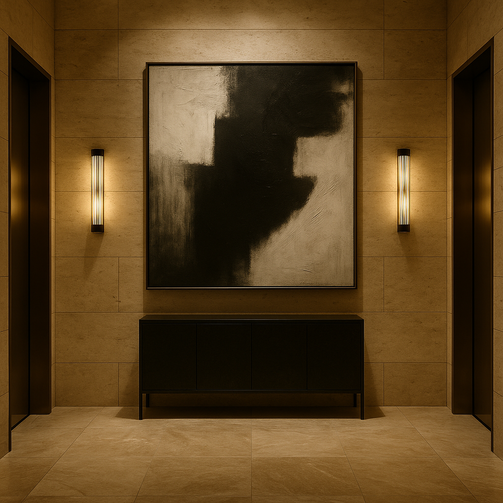 Shadow Construct: Monochrome Architectural Abstraction