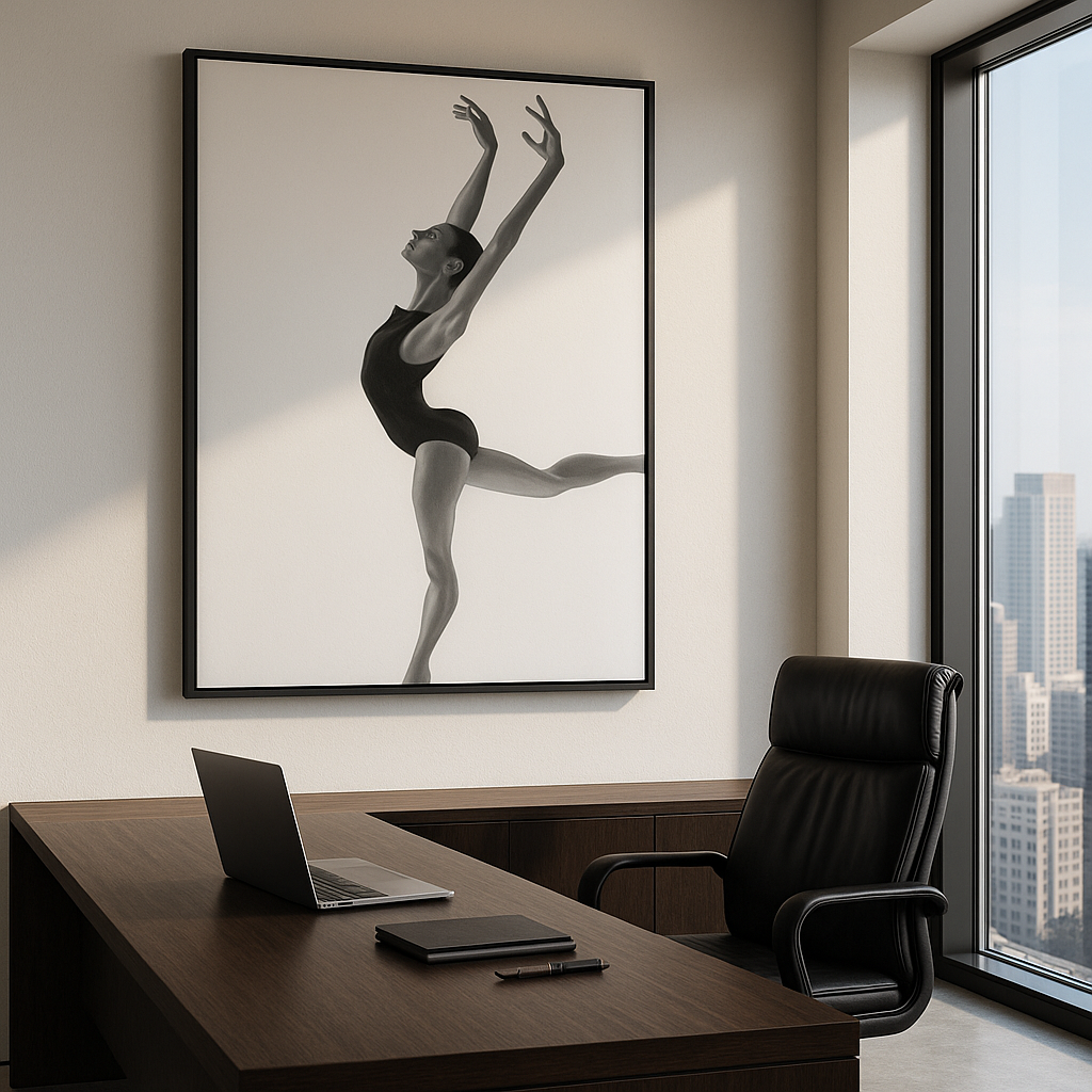 Élan Suspendu — Study in Poise & Ascension