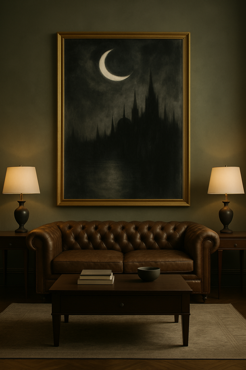 Nocturne Dominion — Limited Edition Gothic Noir Fine Art