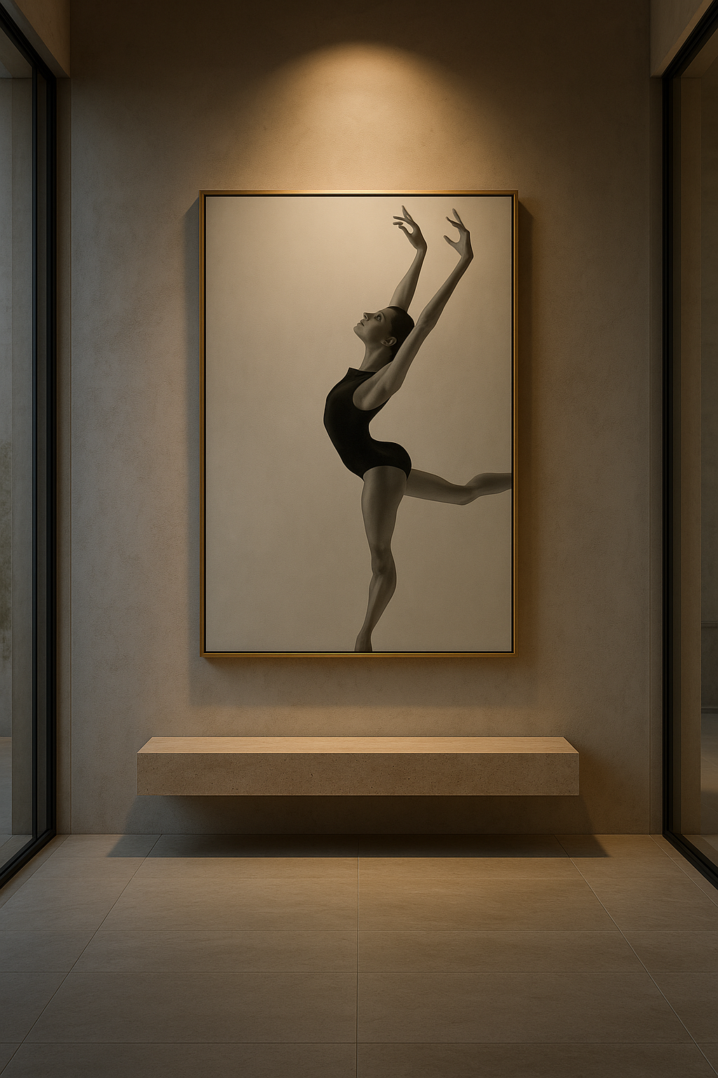 Élan Suspendu — Study in Poise & Ascension