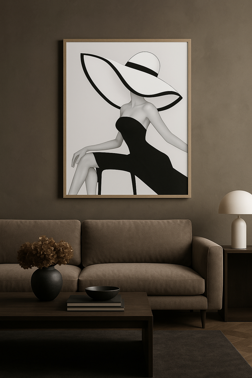 Ivory Silence — Limited Edition Minimalist Fashion Fine Art