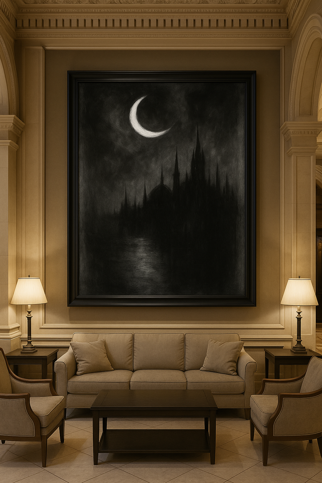 Nocturne Dominion — Limited Edition Gothic Noir Fine Art