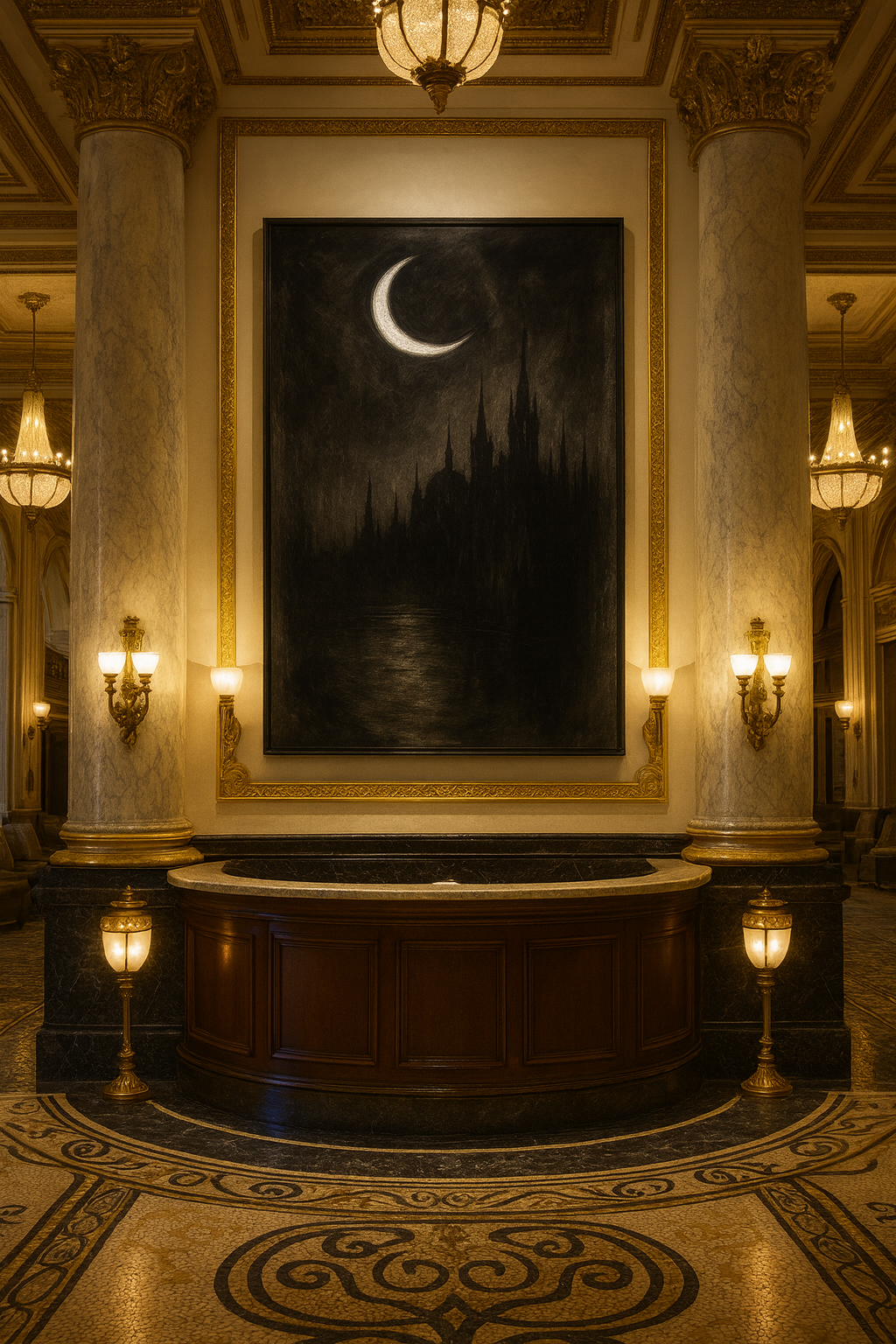 Nocturne Dominion — Limited Edition Gothic Noir Fine Art