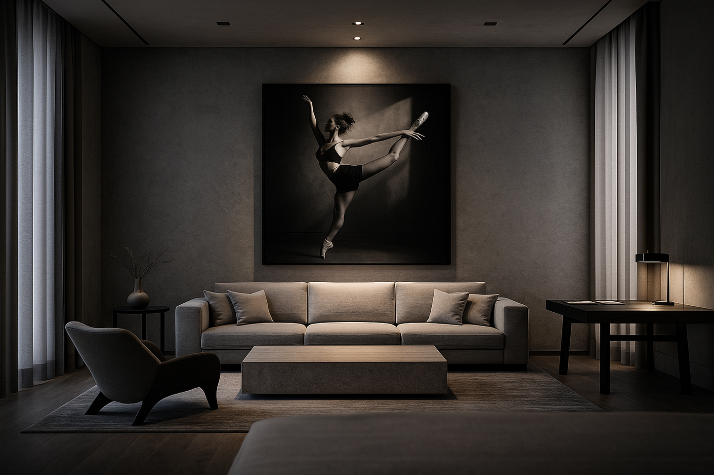 Ballet Noir — Sculptural Elegance in Motion