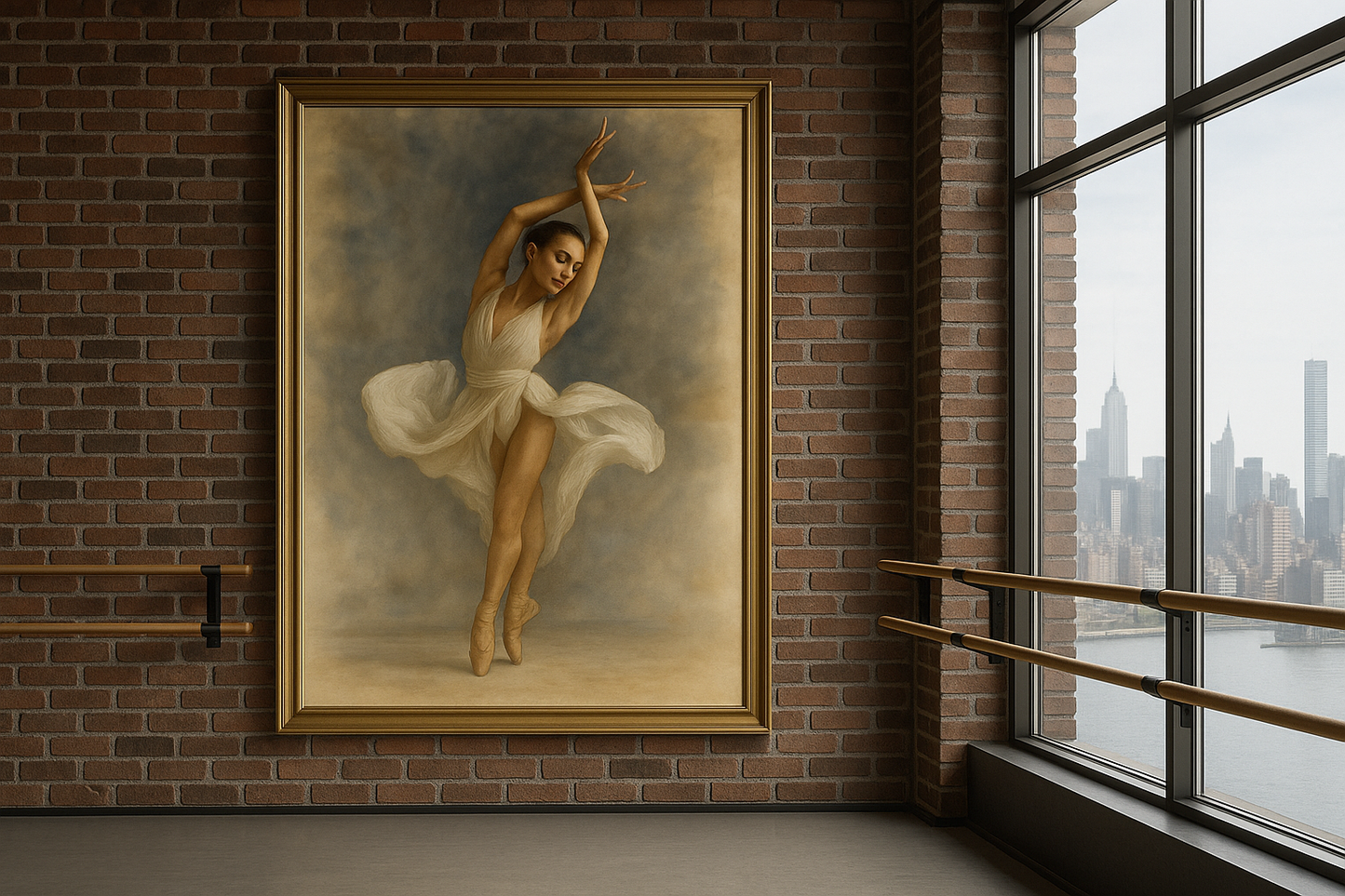 Ethereal Ascension – Limited Edition Ballet Fine Art Print