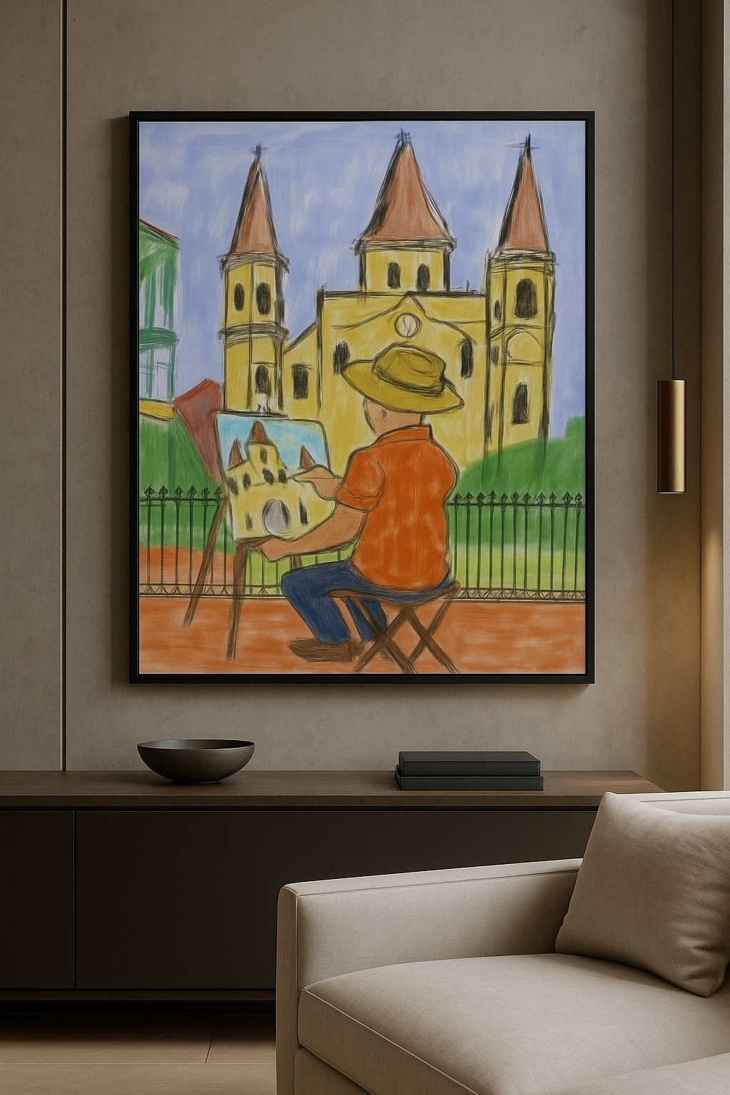 Quiet Devotion — Limited Edition Artist at Work