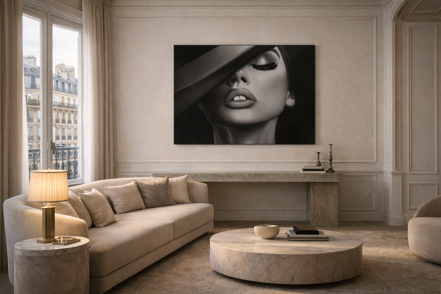 Velvet Interruption — Limited Edition Monochrome Portrait