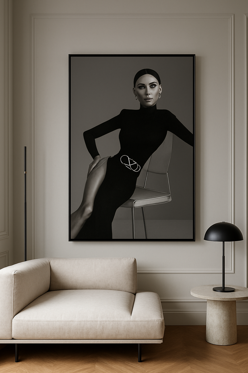 Black Authority — Stairwell Portrait No. I