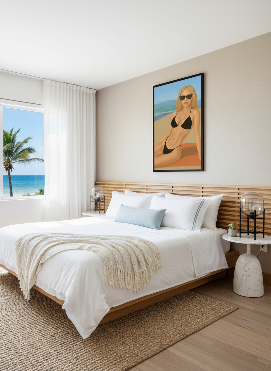 Desert Sun Muse — Limited Edition Fine Art Print | Kasian Art Studio