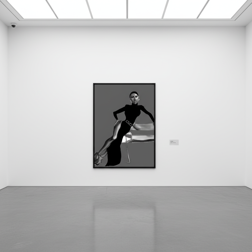 Black Authority — Stairwell Portrait No. I