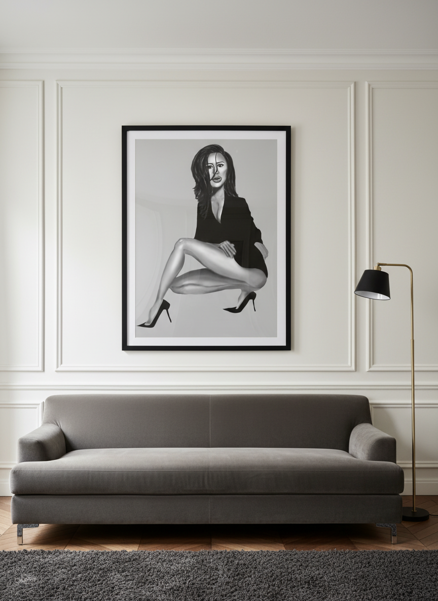 Poised in Silence — The Woman Who Never Asks