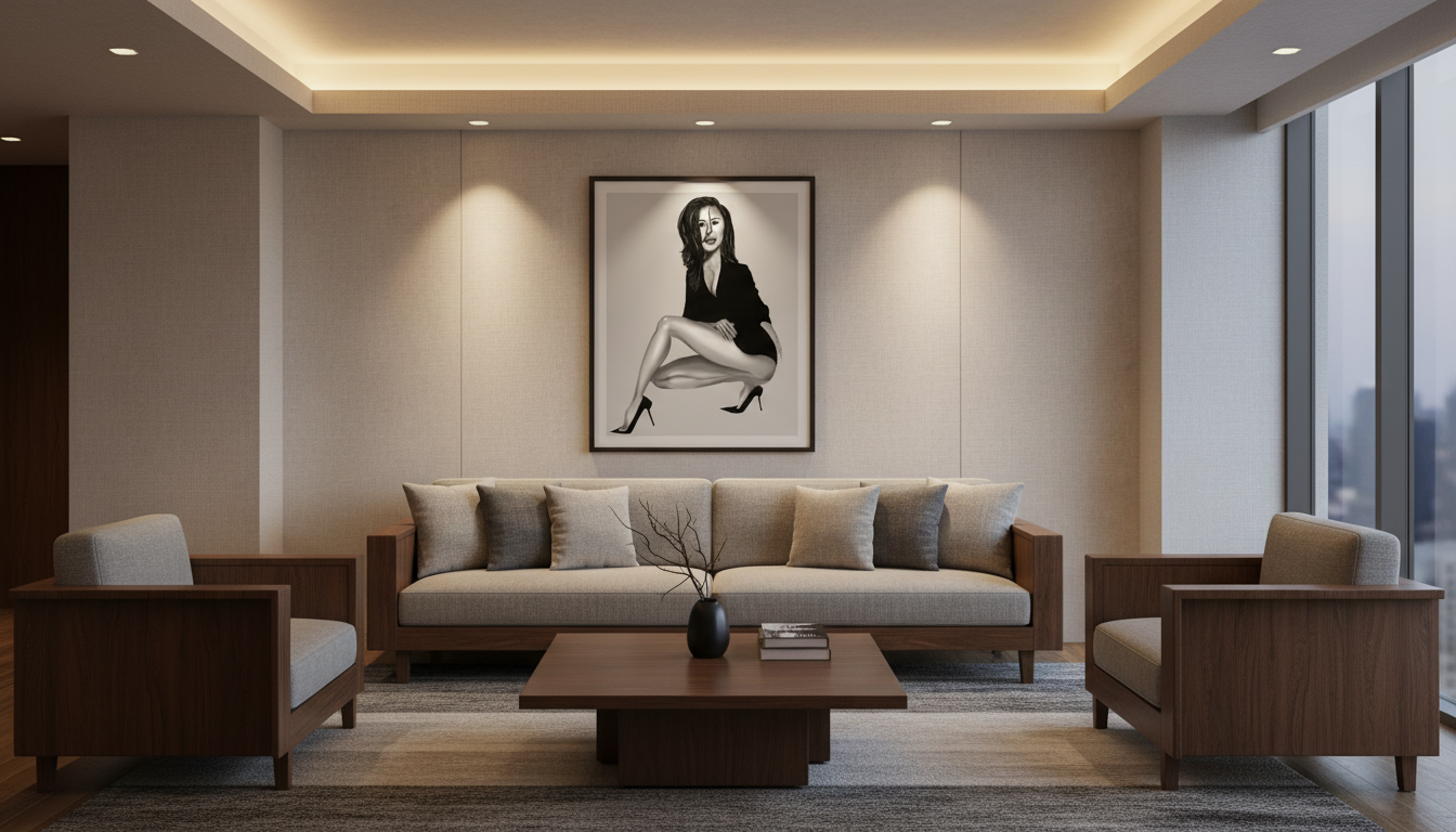 Poised in Silence — The Woman Who Never Asks