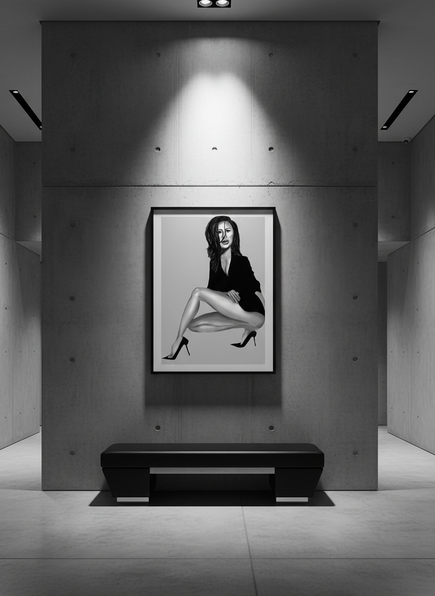 Poised in Silence — The Woman Who Never Asks