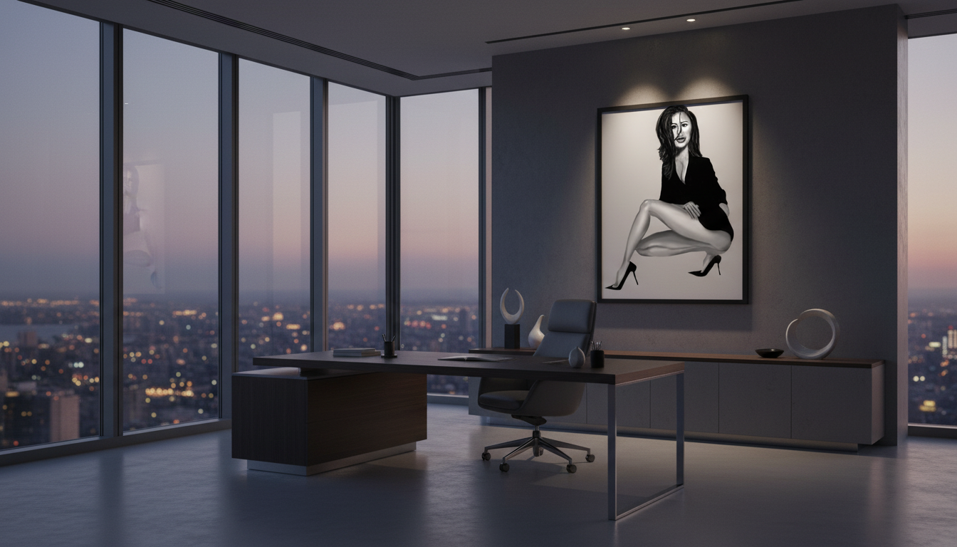 Poised in Silence — The Woman Who Never Asks