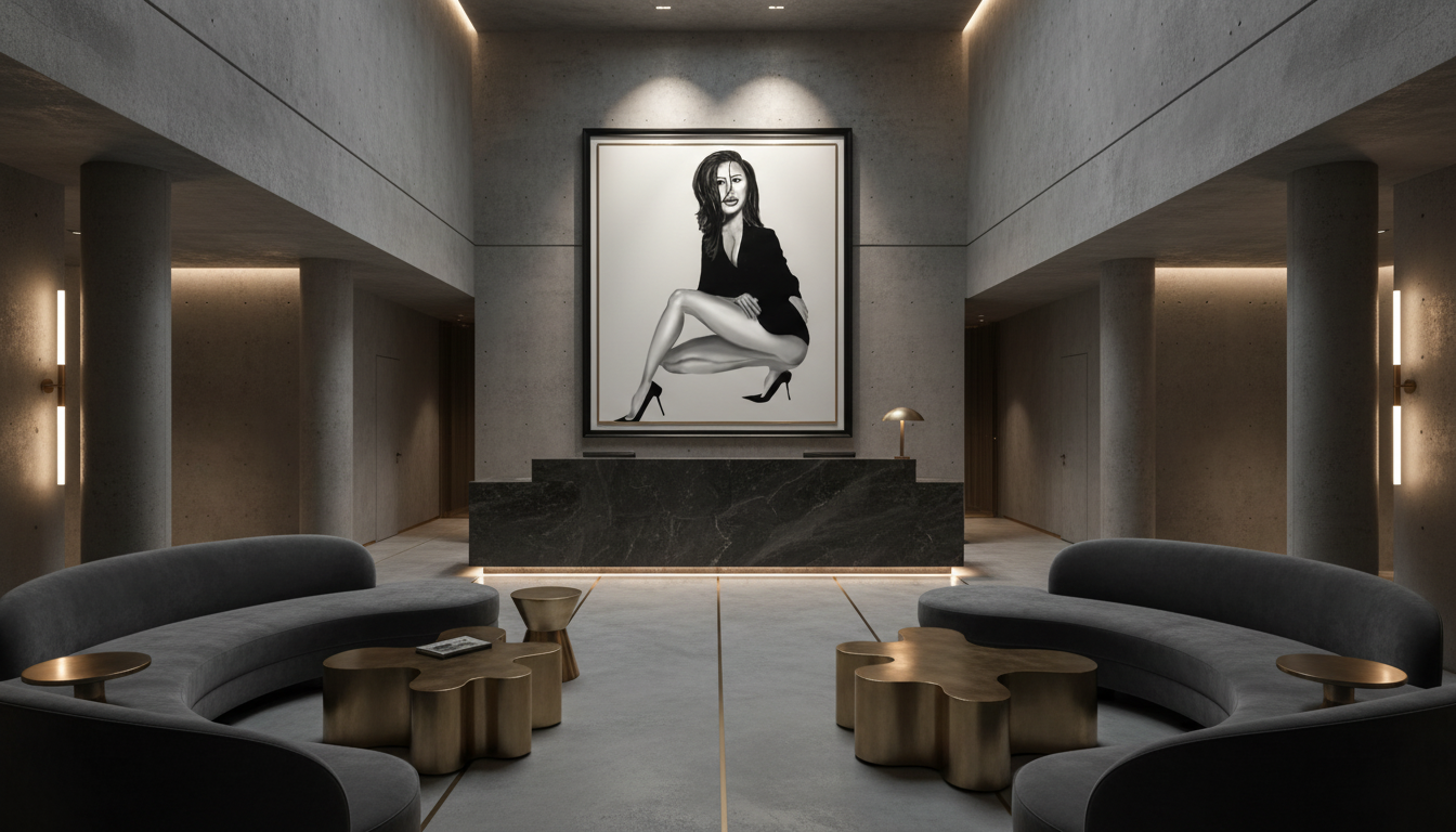 Poised in Silence — The Woman Who Never Asks