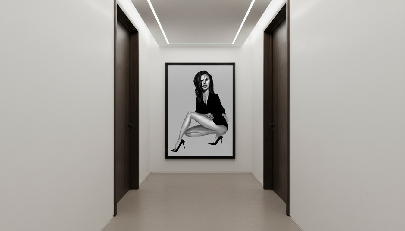 Poised in Silence — The Woman Who Never Asks