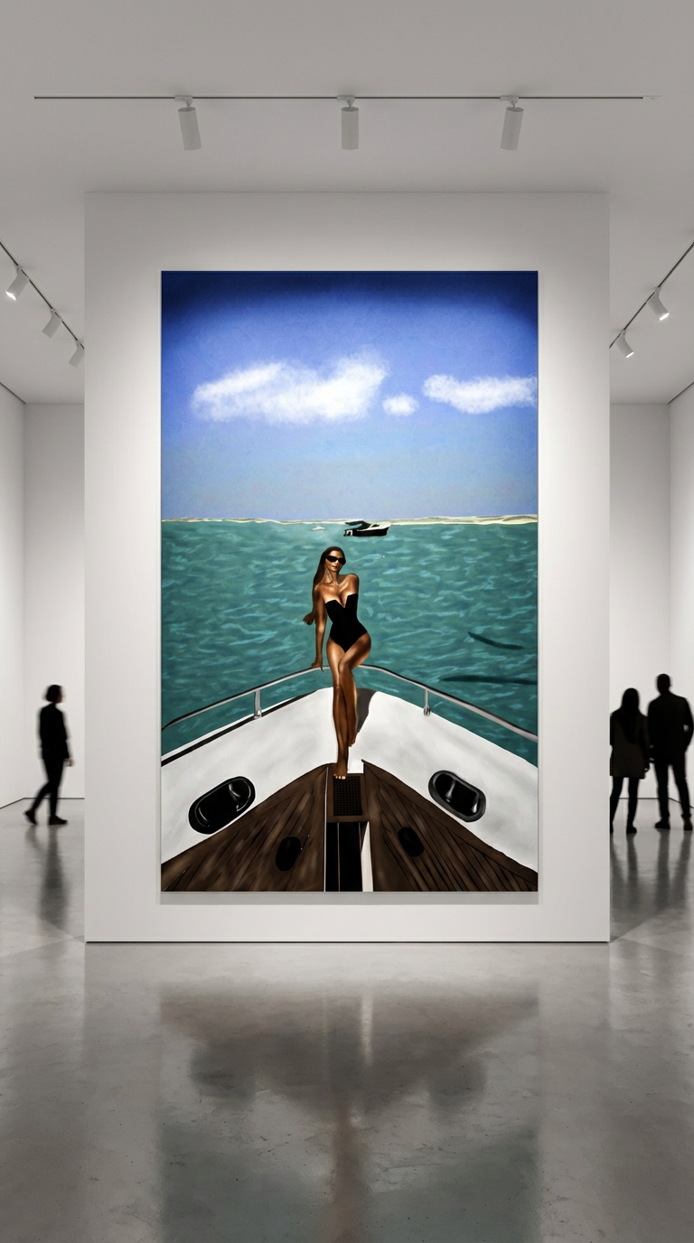 Midnight Passage on Open Water